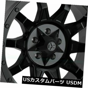 ホイール 4本セット 4-New 15 "Dirty Life Roadkill Wheels 15x7 4x110 13 Matte Bl