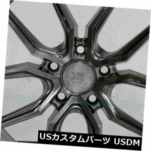 ホイール 4本セット 4-新しい19インチXXR 559ホイール19x10 5x114.3 40クロムブラックリム  4-New 19" X