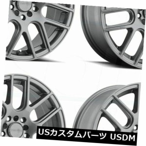 ホイール 4本セット 4-新しい16 "Vision 426クロスホイール16x7 5x112 / 5x114.3 38ガンメタルリム  4