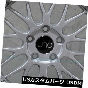 ホイール 4本セット 4-新しい19インチJNC 005 JNC005ホイール19x9.5 5x114.3 35シルバーマシンリップリム  