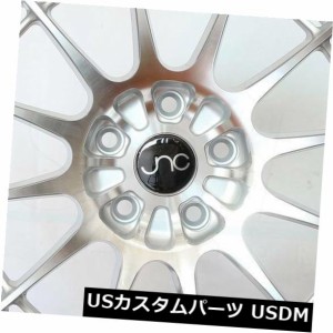 ホイール 4本セット 4-新しい19インチJNC 033 JNC033ホイール19x9.5 5x114.3 35シルバーマシンフェイスリム 