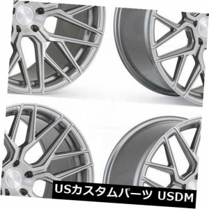 ホイール 4本セット 4-新しい19インチRohana RFX10ホイール19x8.5 5x120 33チタンリム  4-New 19" R