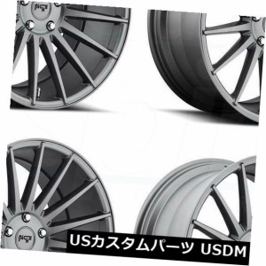 ホイール 4本セット 4-新しい19インチニッチフォームM157ホイール19x8.5 / 19x9.5 5x114.3 35/35 GunM