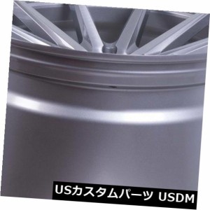 ホイール 4本セット 4-新しい20 "Rohana RF1ホイール20x9 / 20x10 5x112 25/30チタニウムスタガードリム