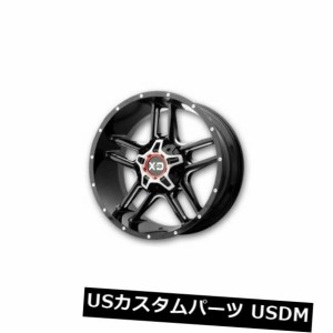 ホイール 4本セット 4-新しい22インチXD XD839クランプホイール22x10 6x135 / 6x5.5 -18ブラックミルドリム 