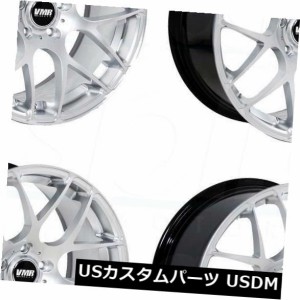 ホイール 4本セット 18x9.5 VMR V710 5x112 33ハイパーシルバーホイールセールセット（4）  18x9.5 VMR V