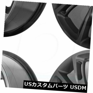 ホイール 4本セット 20x10 PR137フィットジープグランドチェロキー5x5 / 5x127 50マットブラックホイールセット（4） 