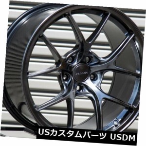 ホイール 4本セット 18x9.5 Rota Kb R 5x100 38ハイパーブラックホイールリムセット（4）  18x9.5 Rota 