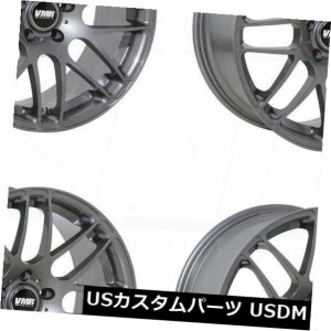 ホイール 4本セット 18x8.5 VMR V710 5x112 35ガンメタルホイールセールセット（4）  18x8.5 VMR V710