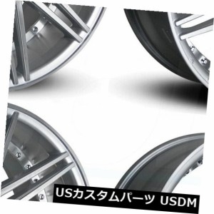 ホイール 4本セット 22x9 Road Force RF11 5x114.3 30 Silber Geb-rstetR?derFelgen