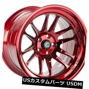 ホイール 4本セット 18x11 Cosmis XT-206R 5x114.3 8ハイパーレッドホイールリムセット（4）  18x11 Co