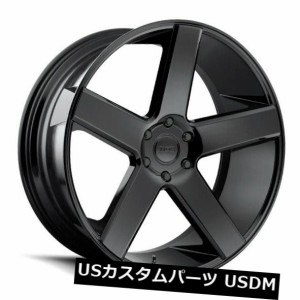 ホイール 4本セット 22x9.5 ET31ダブS216バラー6x139.7ブラックリム（4個セット）  22x9.5 ET31 Dub S