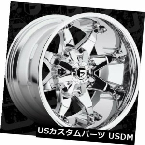 ホイール 4本セット 20x12 ET-44 Fuel D508 Octane 8x170 Chromeホイール（4個セット）  20x12