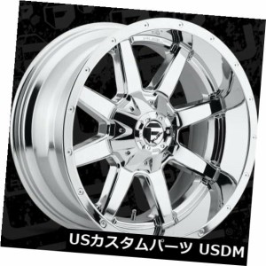 ホイール 4本セット 22x10 ET10 Fuel D536 Maverick 8x170 Chromeホイール（4個セット）  22x1