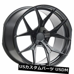 ホイール 4本セット Rohana RFX5 20x11 5x112 +30マットブラック（ディープ）リム（4個セット）  Rohana R