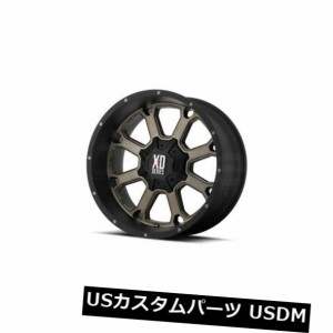 ホイール 4本セット 22x10 XDシリーズBY KMCホイールバック25 8x180 ET-18ブラックホイール（4個セット）  22x