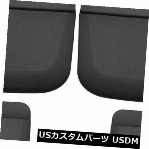 ハスキー58446マッドフラップガードフロント＆アンプ。 2015-2019 F-150 w / oフェンダーフレア用リア 