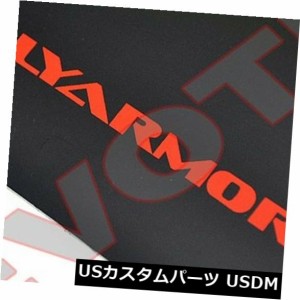 17-18インプレッサ4Dr用ラリーアーマーマッドフラップ 5Dr w赤ロゴ 