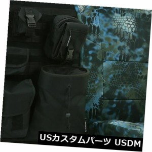 カスタムフィットKryptek海王星Neosupreme戦術迷彩シートカバーw / MOLLE Solid 