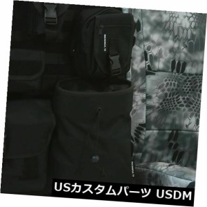 カスタムフィットKryptek Raid Neosupreme Tactical迷彩シートカバーw / MOLLE Solid 