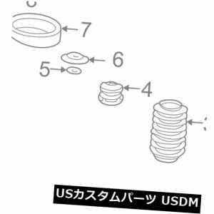 PORSCHE OEM 00-01 911リアサスペンション-Spr   99633353142504 