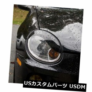 ダッジネオンヘッドライトまぶたオーバーレイ眉曲線3 M Scotchprintグロスブラックsrt 4 