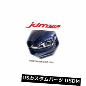 フォルクスワーゲンゴルフ7 Mk7ヘッドライト眉毛まぶたカバー2013年-2017年アイライン 