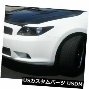 SCION TCヘッドライトアイリッドヘッドライトアイブロウオーバーレイグロスホワイトビニールプレカット 