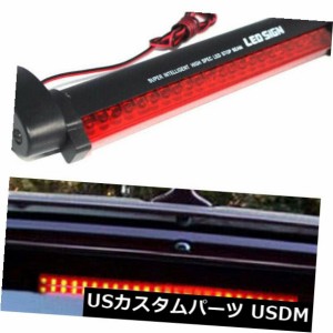 車SUV DC 12Vブレーキストップテールランプ用ユニバーサル24-LEDライトハイマウントバルブ 