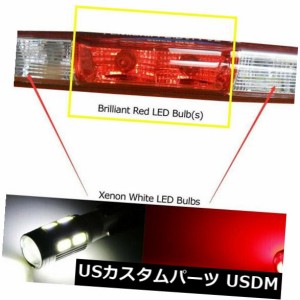 フォードシボレーGMCなどの高マウント3ブレーキストップライトランプ用4PC 10-SMD LED電球 