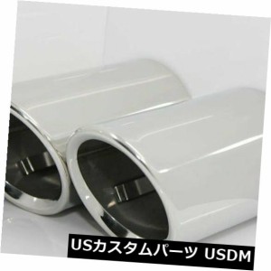 ボルボS60 2.0T 2011 2012のためのステンレス鋼のクロムマフラーの先端の管 