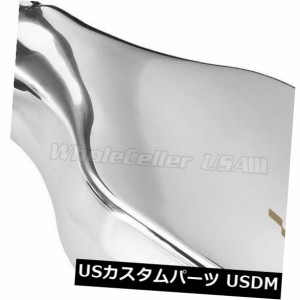 ステンレススチール製スクエアエキゾーストチップ2.25 "インレット2" x 6 "-10"ロングフィットカマロスタイル 