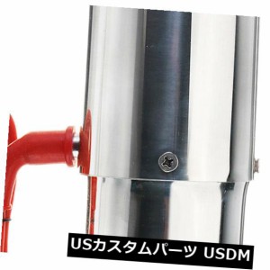 防錆エキゾーストパイプレッドライトフレーミングマフラーチップスピットファイア30-63mm 