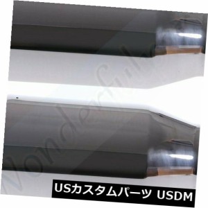 トラック排気チップステンレス4 "インレット-6"アウトレット15 "ロングディーゼルボルトオン 