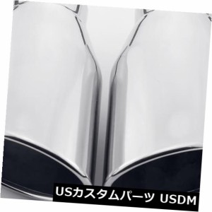 2.25 "入口の転がされた端は楕円形の排気の先端の長い7" 304ステンレス鋼を傾けました 