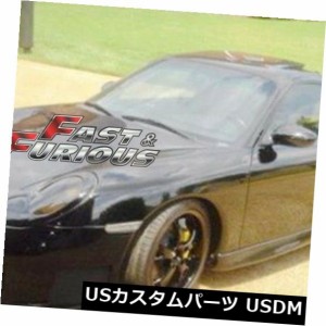 ポルシェ996 911ボクスター986ヘッドライトカバーEYELIDS TRIMS 1ペアに適合 