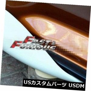 日産マツダスバル用ユニバーサルサイドエプロンカナードフリッパーズスプリッター 