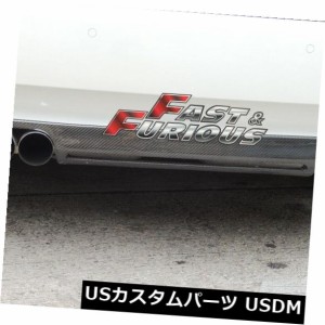 炭素繊維用07-10 E92 E93 335iデュアルエキゾーストリアエプロンリップディフューザーカナード 