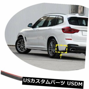 BMW X3 M-Sport 18-19リアバンパースプリッターフラップエプロンカーボンファイバーリフィット用 