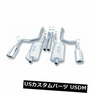 05-10クライスラー300 /マグナム/チャ用ボーラデュアル2.5インチSSキャットバックエキゾースト rger SRT-8 