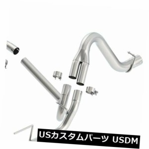 Borla 06-08シボレートレイルブレイザーSSキャットバックエキゾースト 