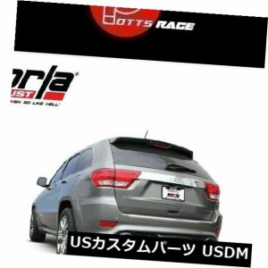 Borla 11826-2012- 2014年グランドチェロキーSRT-8 6.4LアクスルバックエキゾーストSタイプに適合 