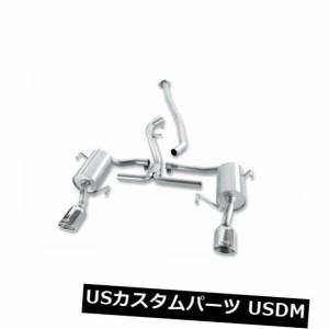 スバルインプレッサ08-11 2.5L AT / MT AWD 4DR用Borla 140324キャットバックシステム 