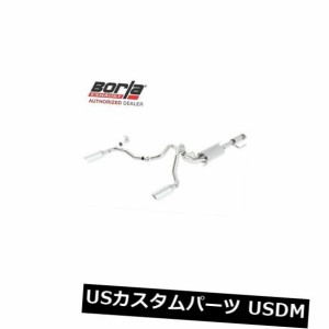 BORLA 140405キャットバックエキゾーストシステム2010-2014トヨタFJクルーザー4.0L V6 2 / 4WD 