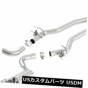 Borla 140667 Atak Cat-Backエキゾーストシステムキットは15-18ダッジチャージャーに適合-3 " 