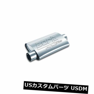 Borla 400482ユニバーサルセンター/オフセットオーバル3インチチューブ14インチx 4インチx 9.5インチPRO-XS M 