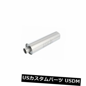 Borla 400500ヘビーデューティー（トラック）マフラー-3インチセンター-センター24インチx 6.75インチラウンド 