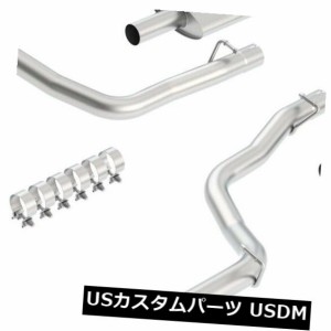 05-10 300充電器Magnum Borla 140407 ATAKキャットバック排気システムに適合 