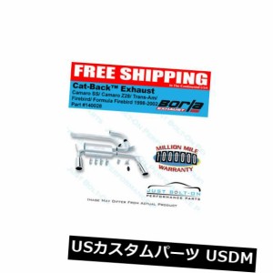 Borla S-Type CatBack 98-02カマロSS / Z28 / Trans-A  m / Firebird / for  mula Firebird 5.7L 