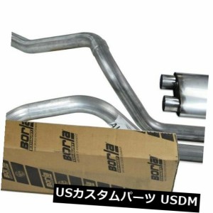 ダッジラム1500トラック94-03 2.5 "デュアルエキゾーストキットBorla Pro XSブラックチップ 